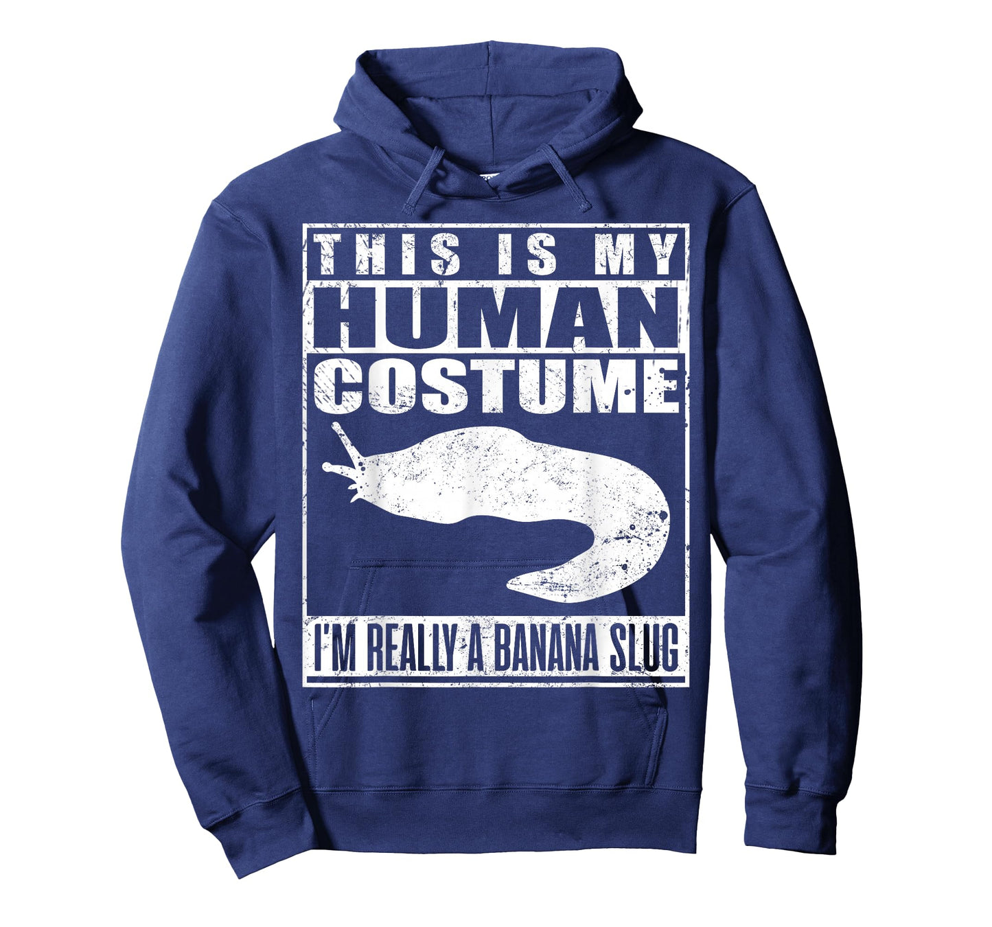This Is My Human Costume Im A Banana Slug Halloween Slugs T-Shirt