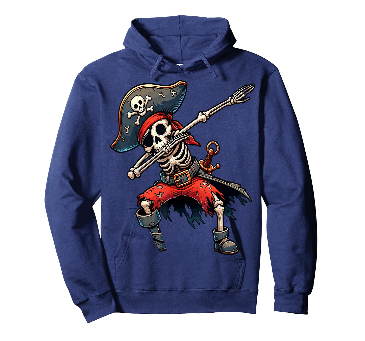 Dabbing Skeleton Pirate Kids T-Shirt