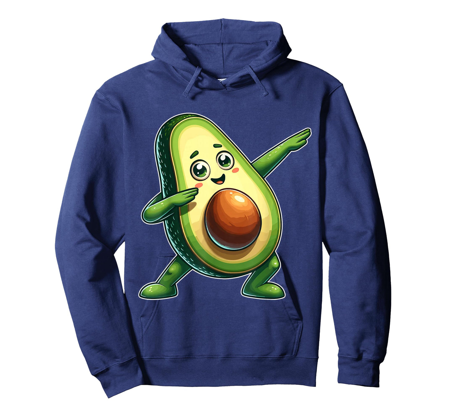 Funny Dabbing Avocado Vegan Food Lover Tee Kids Women T-Shirt