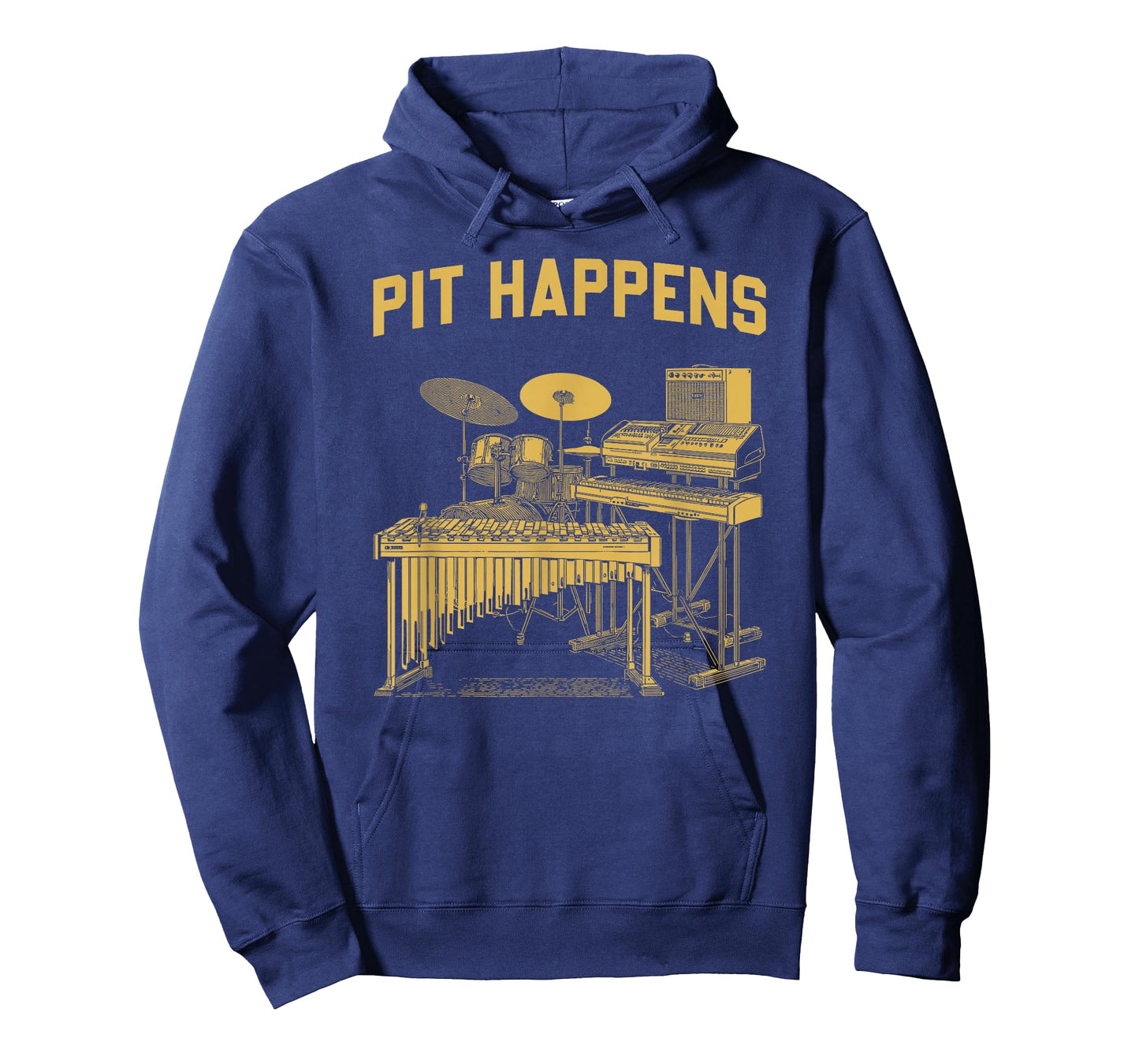 Pit Happens for Marching Band Percussion Drumline T-Shirt