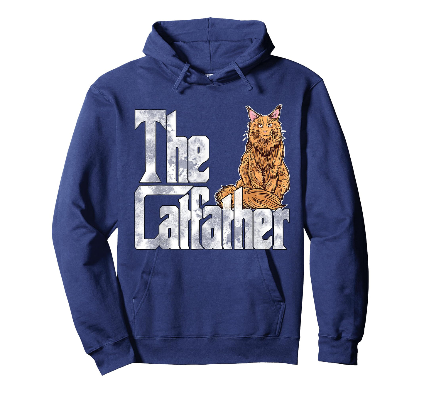 Cat Dad The Catfather Maine Coon Cat Father Kitty Daddy T-Shirt for Men Women