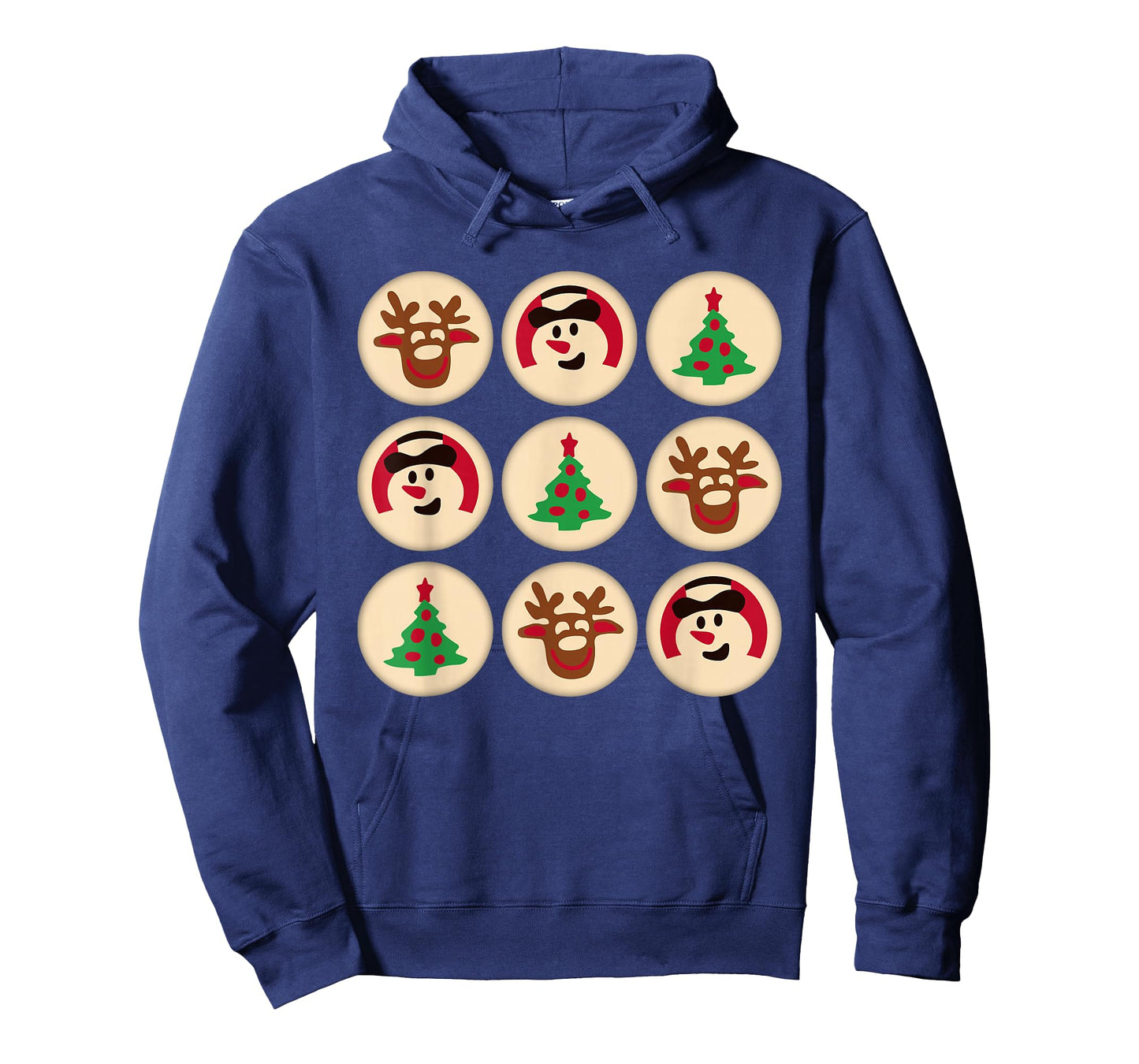 Christmas Cute Sugar Cookie Christmas Tree Snowman Reindeer T-Shirt