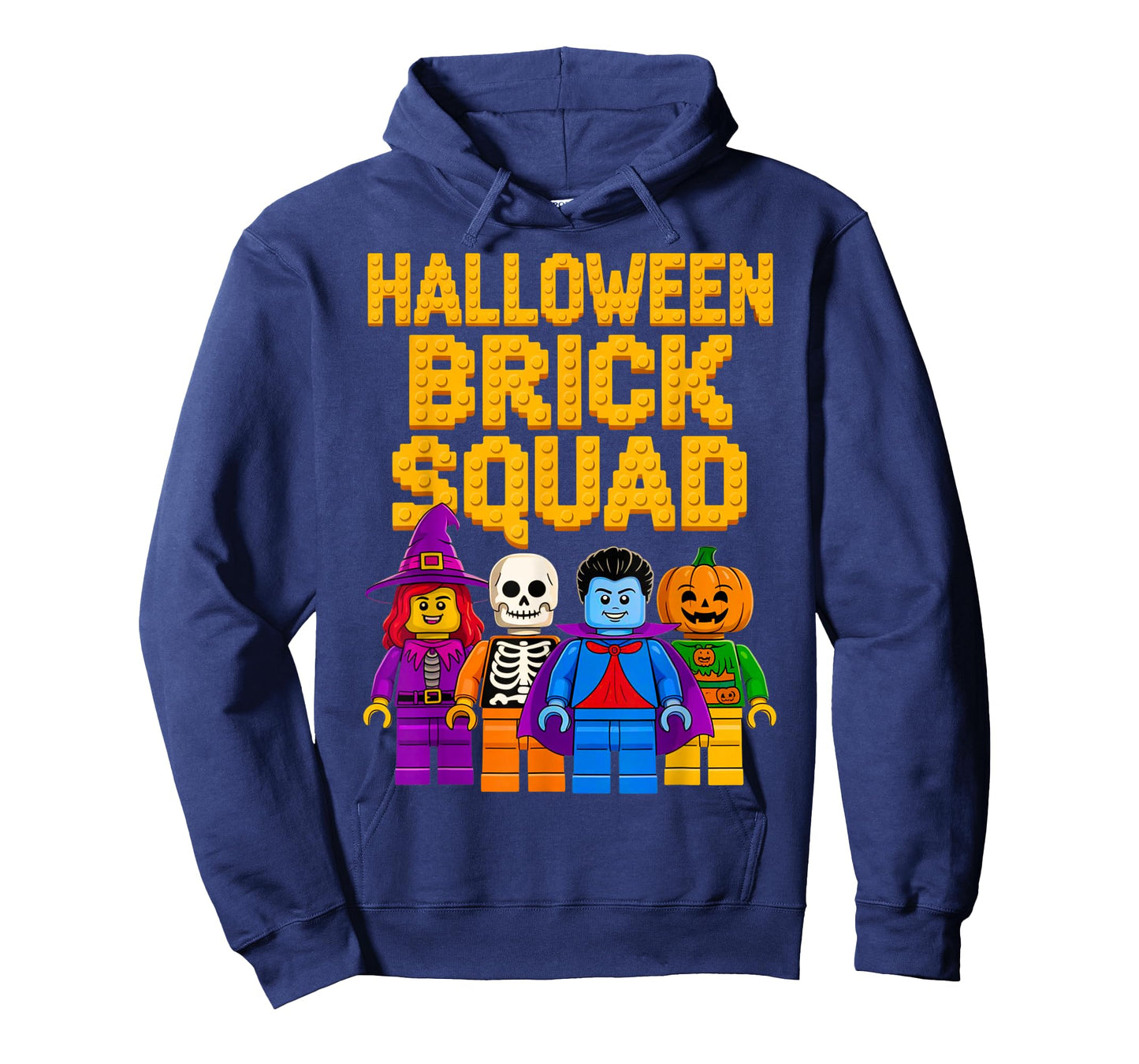Halloween Costume Master Builder Bricks Blocks Building Kids T-Shirt