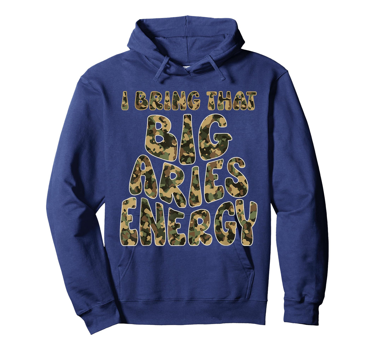 Aries Men Camouflage Camo Aries King April Big Aries Energy T-Shirt