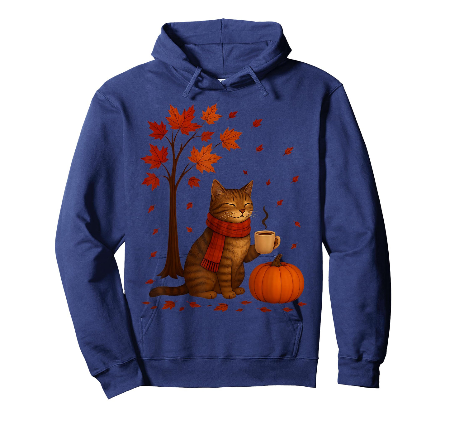 It’s Fall Y’All Cat Autumn Leaves Funny Thanksgiving Cats T-Shirt