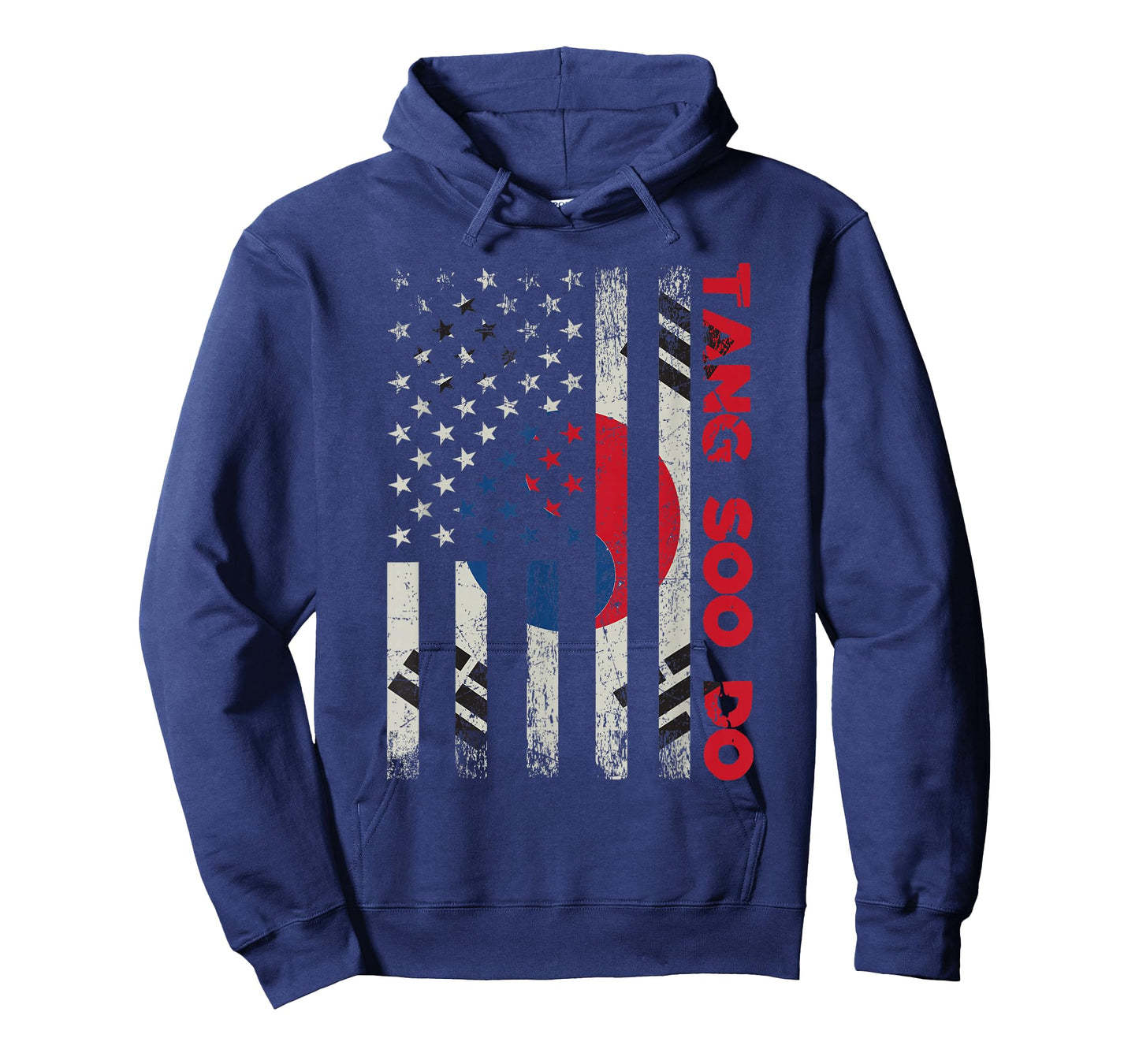Tang Soo Do - USA Flag Taekwondo Mixed Martial Arts MMA T-Shirt