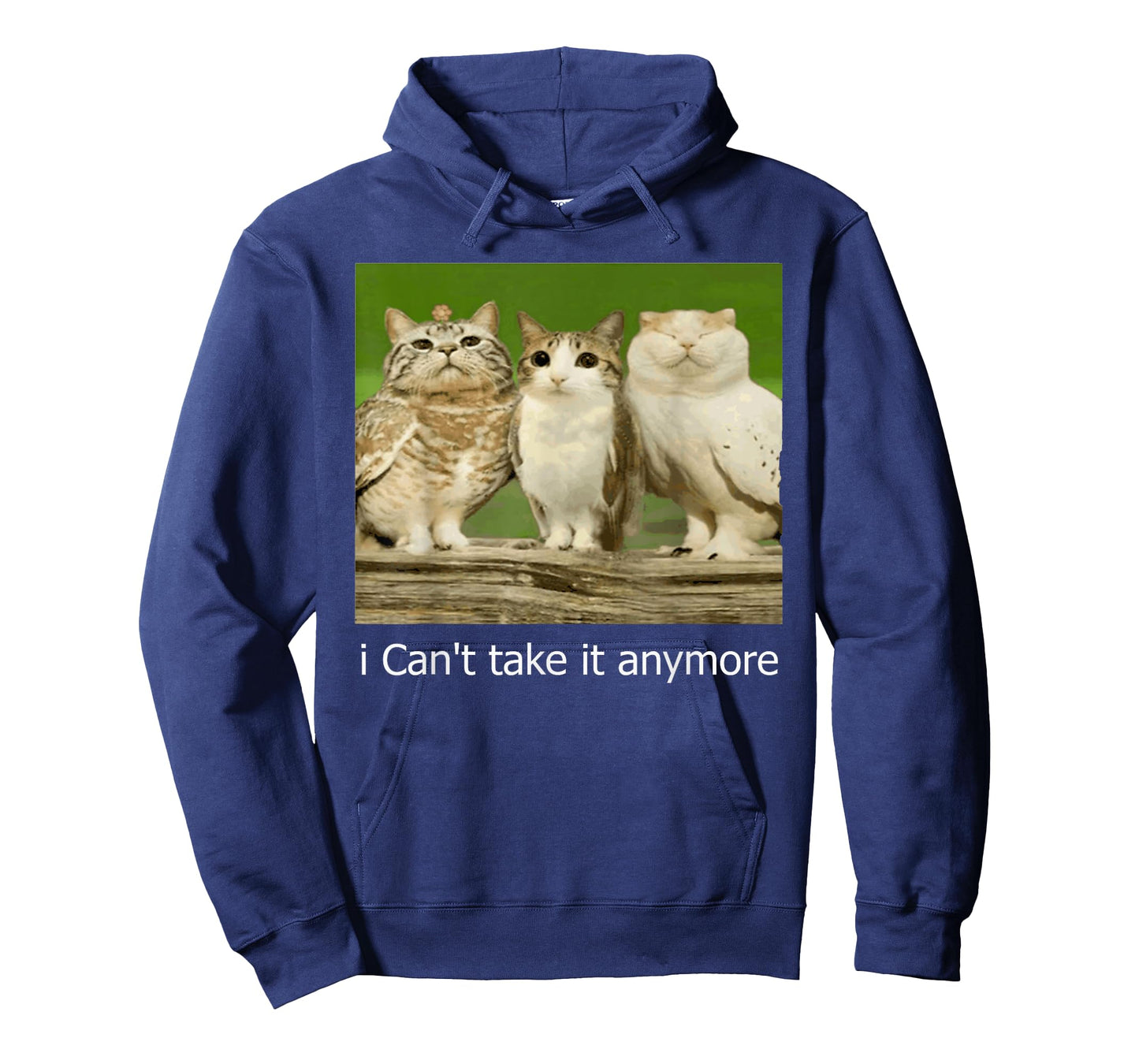 Cat Owl Funny Meowl Cursed Internet Trendy T-Shirt