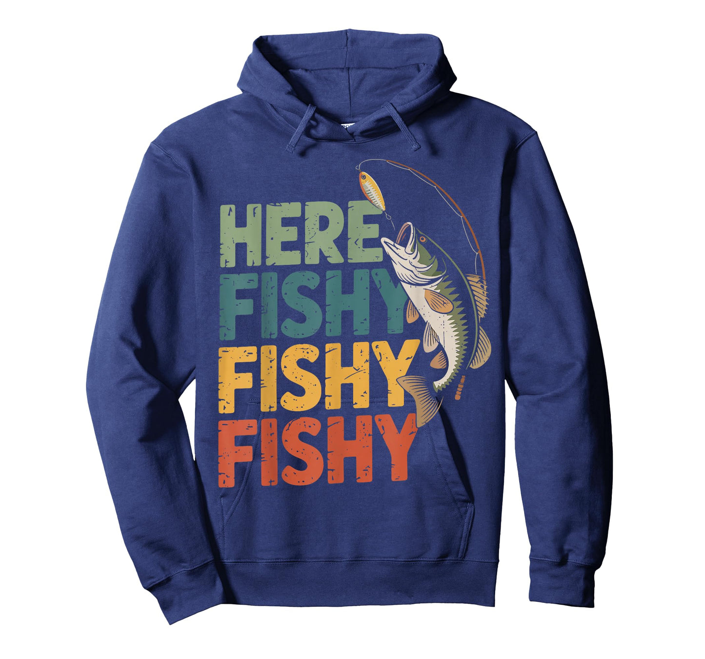 Youth Boy Here-Fishy Bass Fish Humor Funny Fishing Dad Jokes T-Shirt