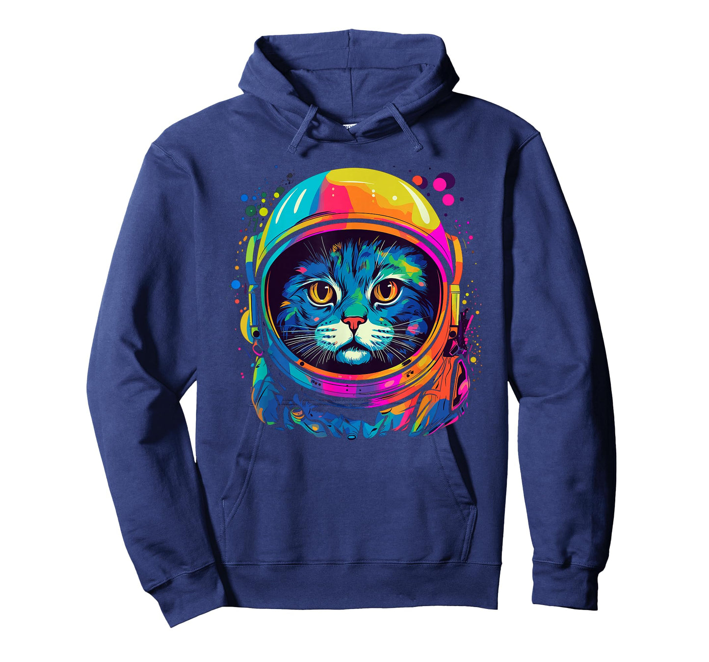 Space Gifts Cat Mom Cat Dad Men Women Kids Astronaut Space T-Shirt