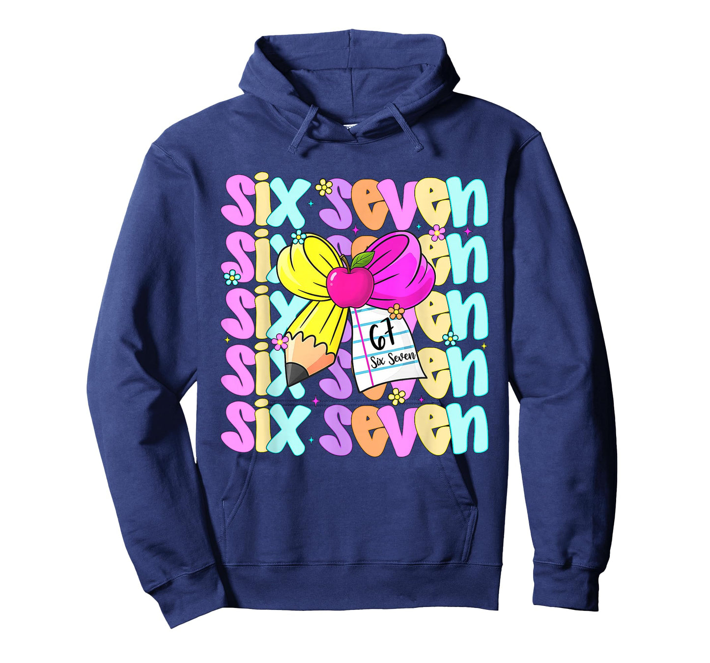 67 Shirt for Teachers 6 7 Meme Women Teacher Six Seven T-Shirt