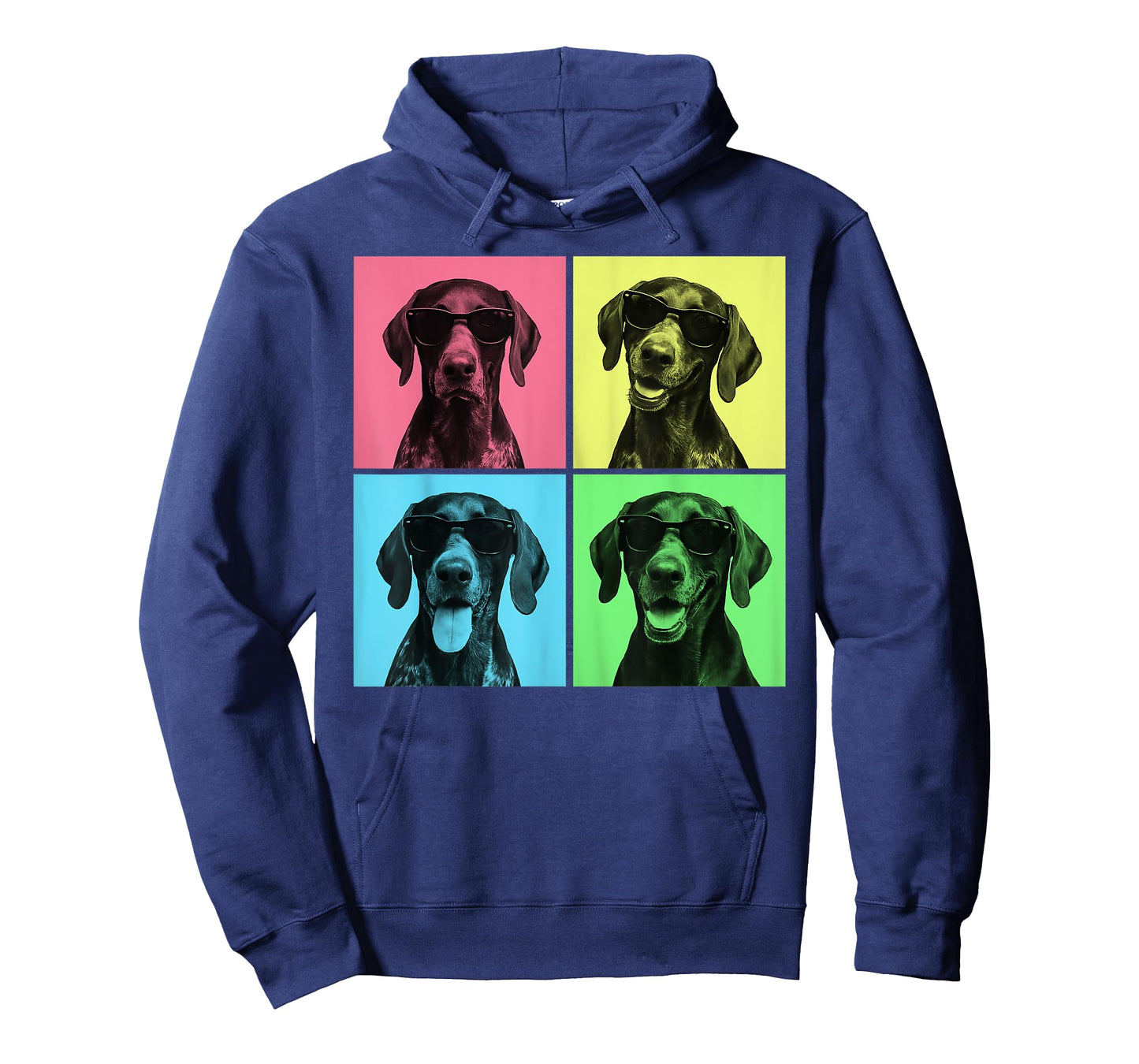 German Shorthaired Pointer Pop Art Funny Dog Photo Booth T-Shirt