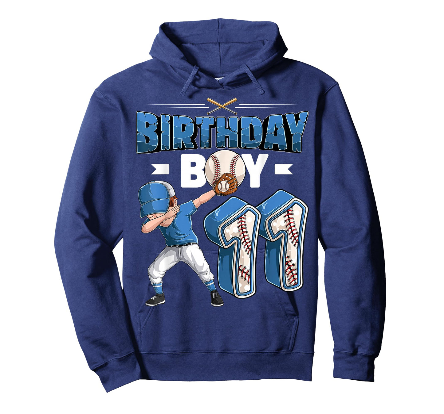 Dabbing Boy 11 Year Old Baseball Player 11th Birthday Party T-Shirt