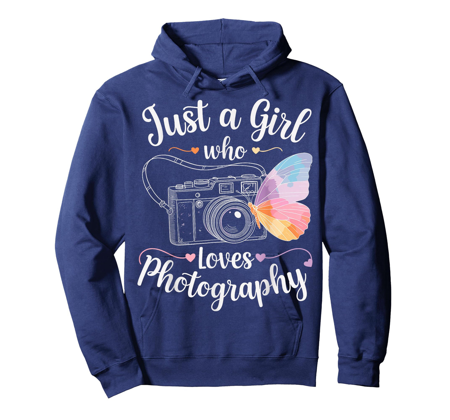 Photographer Photo Camera Just a Girl Who Loves Photography T-Shirt