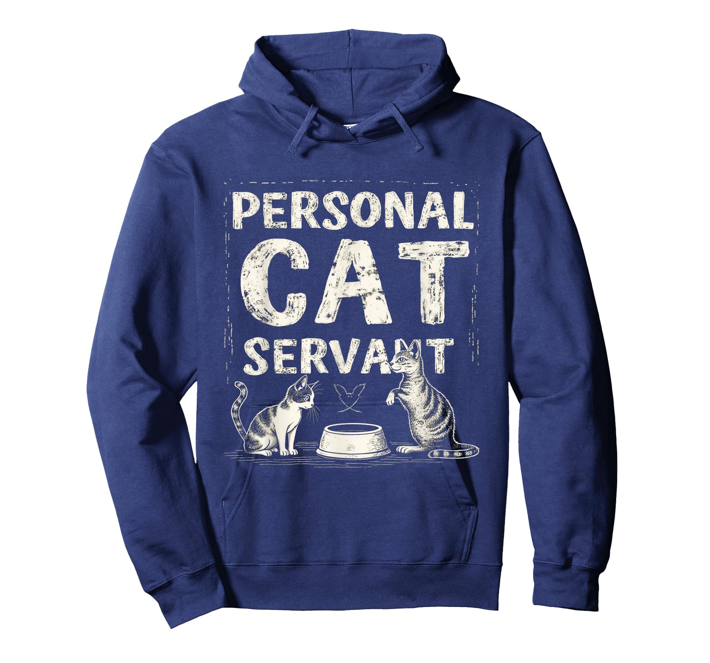 PERSONAL Cat SERVANT Cat Lover Humor T-Shirt