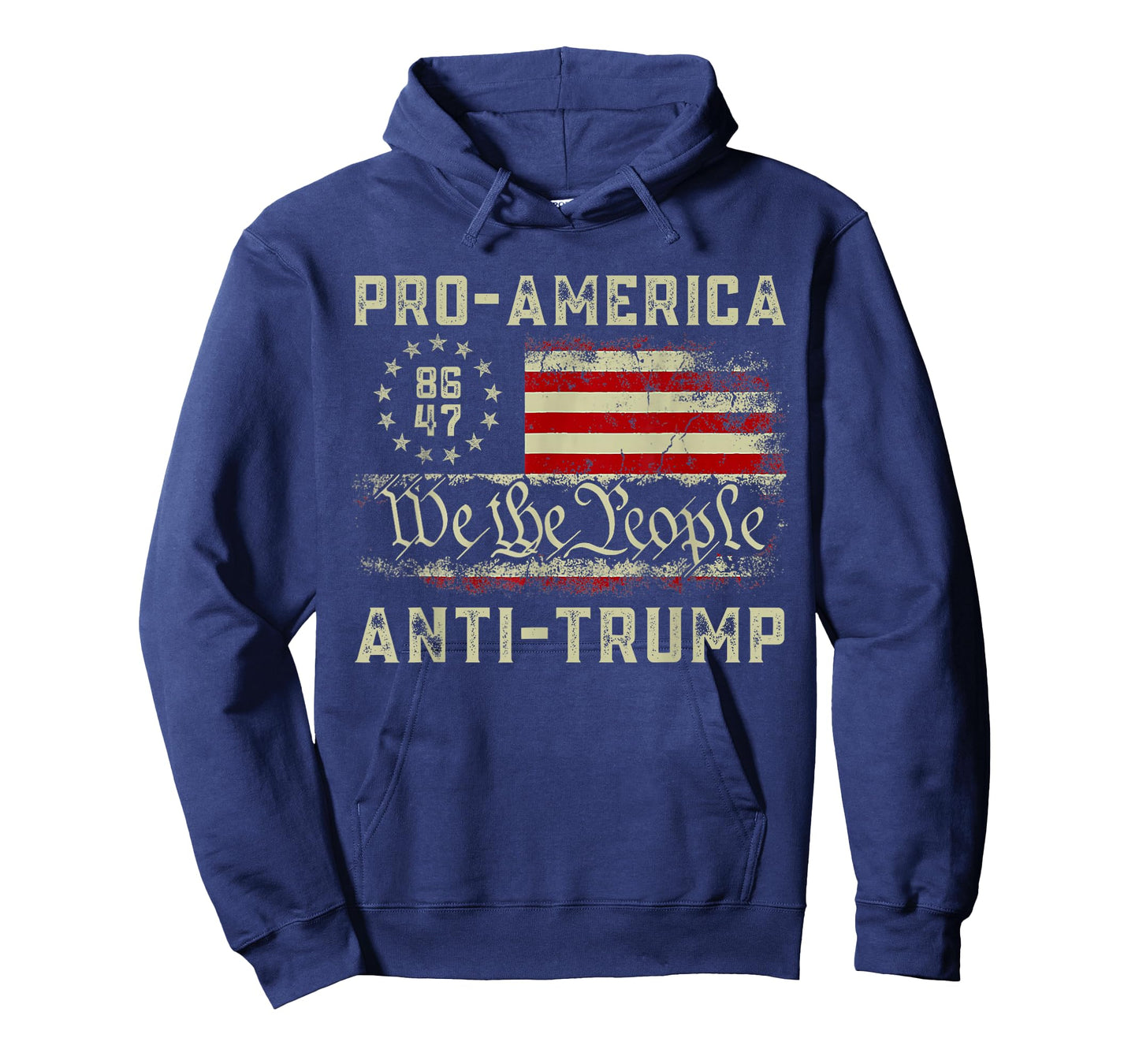 Pro-America Anti-Trump 8647 We The People Anti Trump T-Shirt