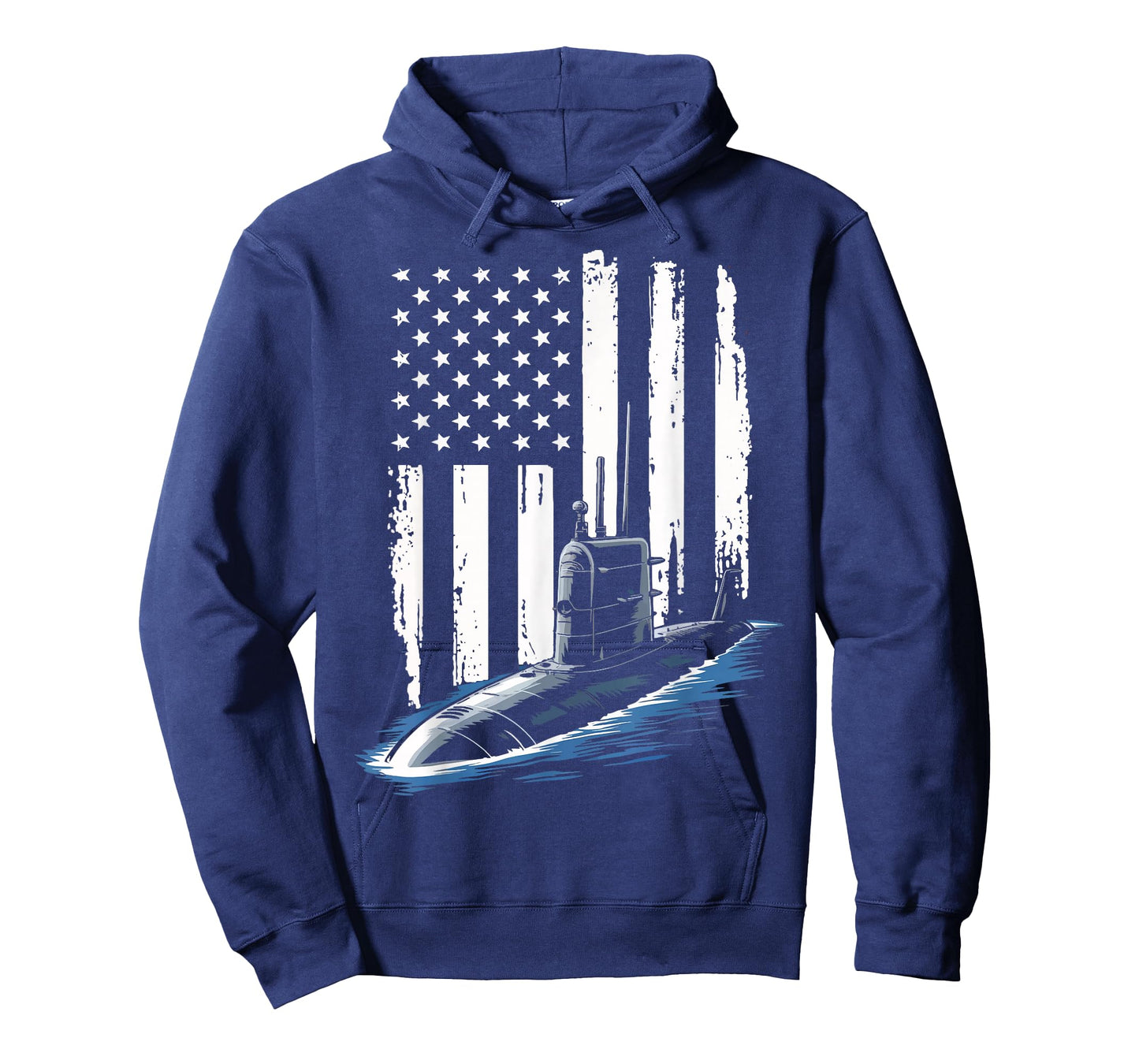 Submarine USA Flag Veteran 4th of July T-Shirt