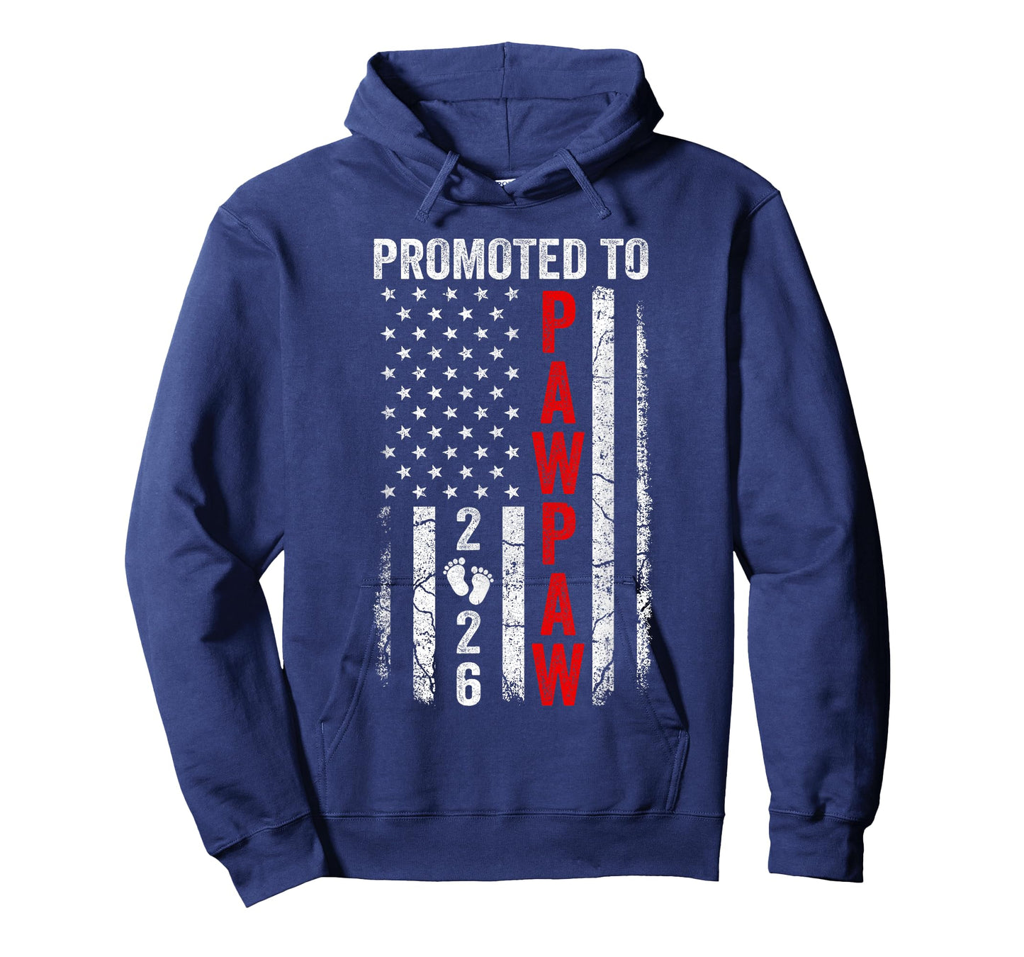 Patriotic Promoted To Pawpaw 2026 First Time New Pawpaw T-Shirt