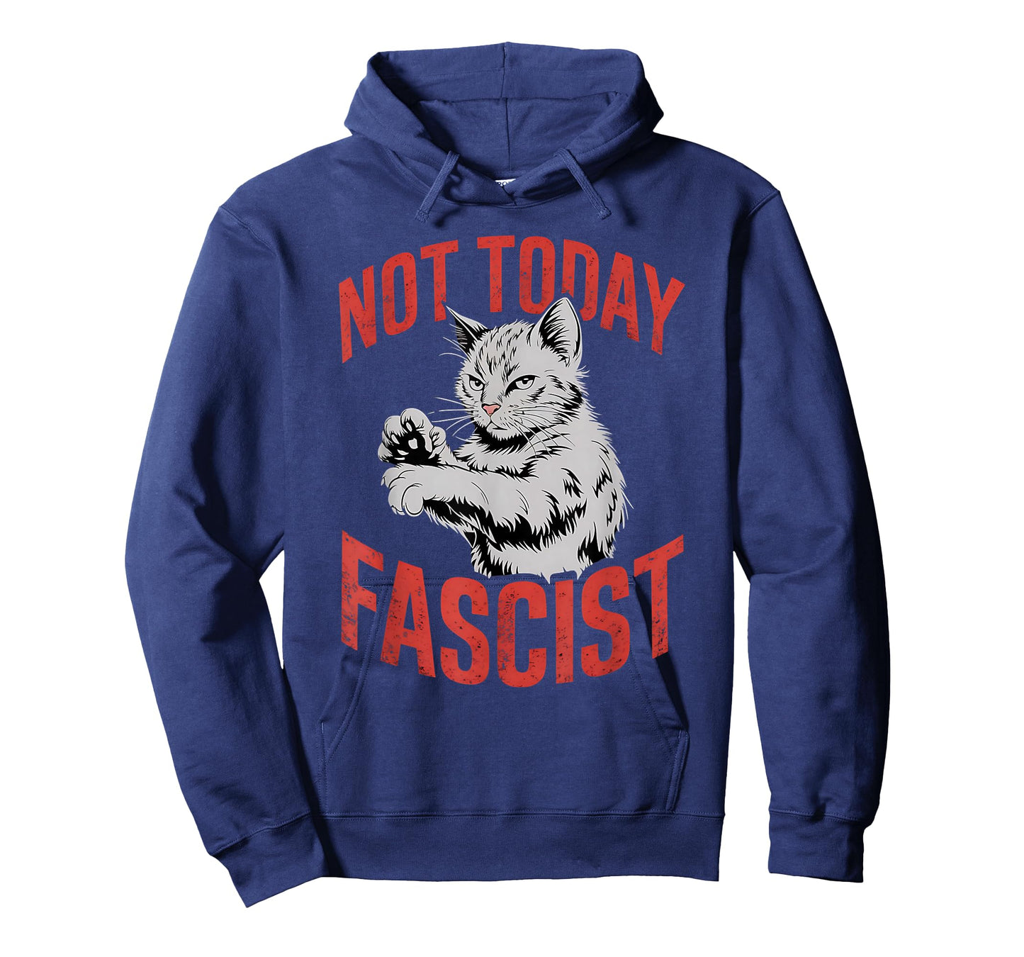 Not Today Fascist Funny Meme Fascism Women Men T-Shirt
