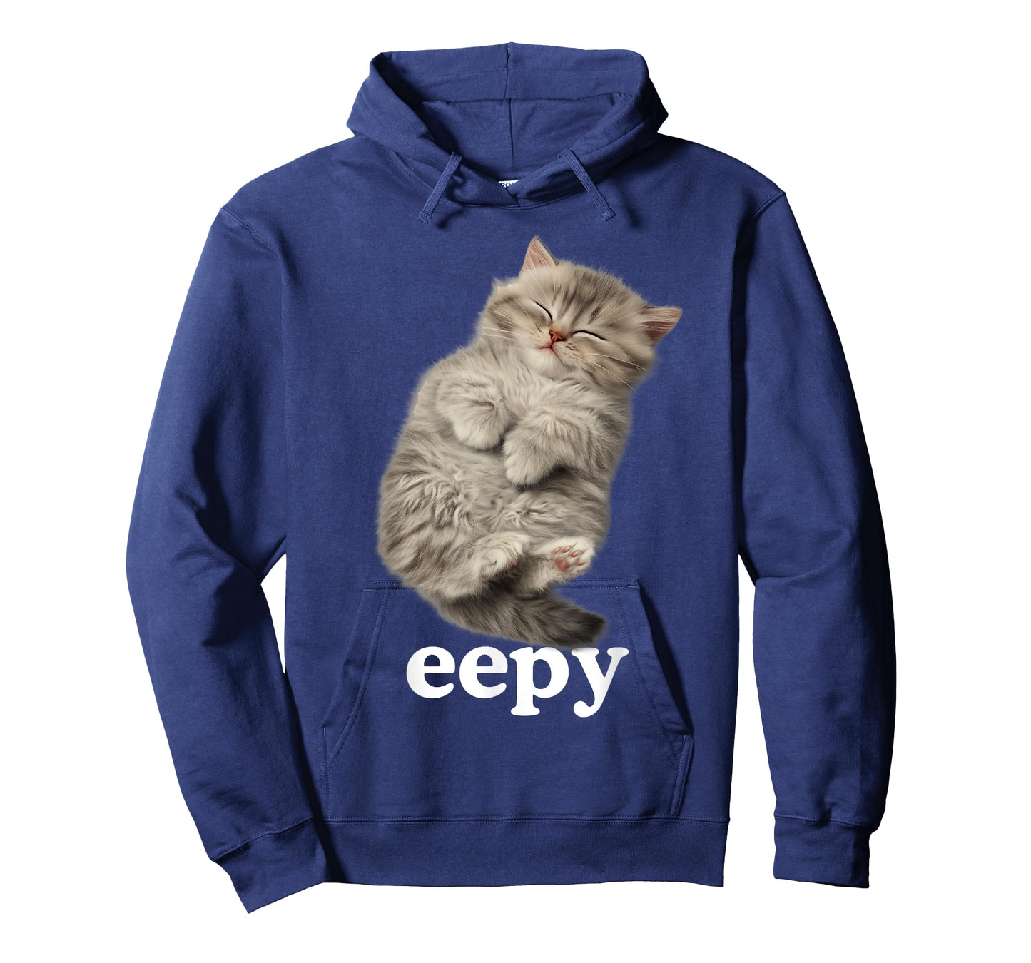 Eepy Cat, Silly Sleepy Cat Meme Cute Fluffy cat Lovers Men Women Kids T-Shirt