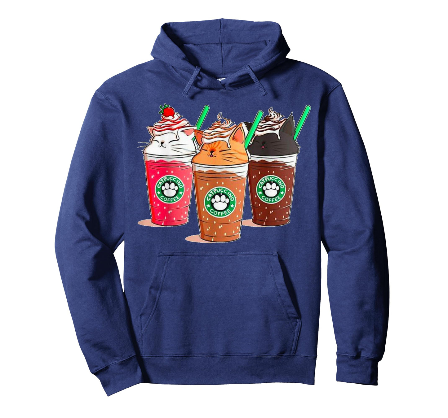 Kawaii Cat Catpuccino T-Shirt