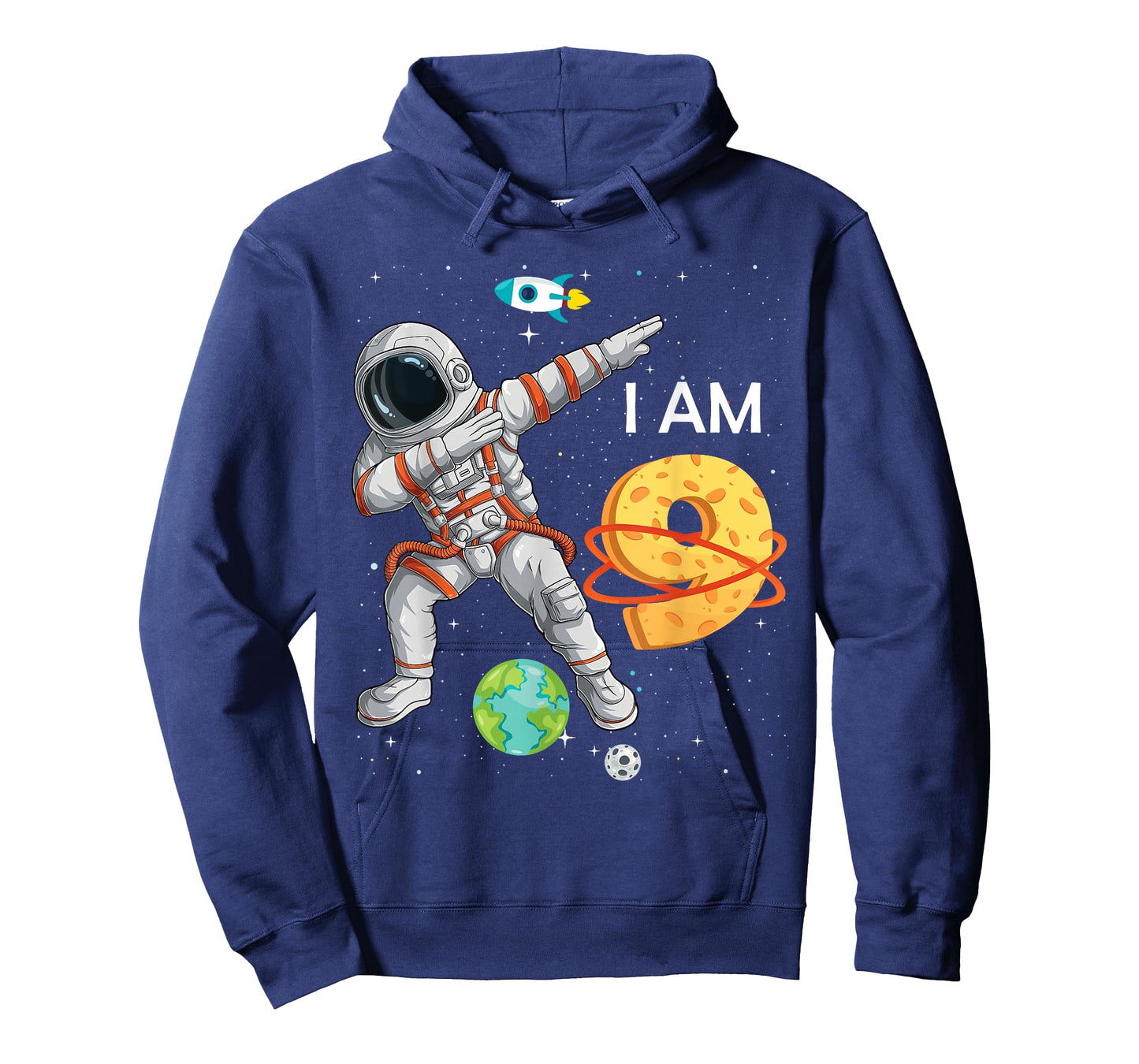 9 Years Old Birthday Boy Astronaut Space 9th B-Day T-Shirt