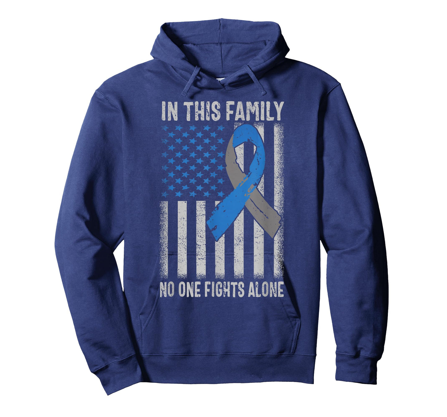 USA Flag Diabetes Type 1 Awareness Family Support T-Shirt