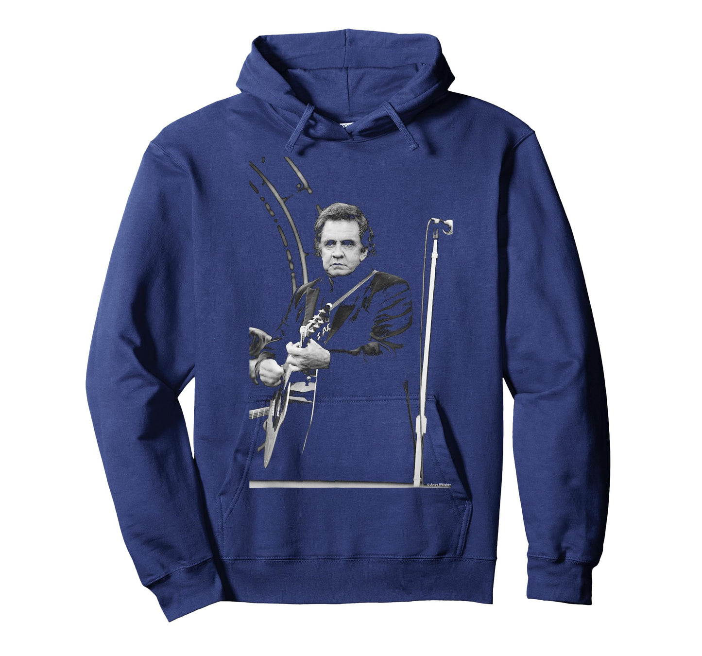 American Songwriting Legend Johnny Cash Live Andy Willsher T-Shirt