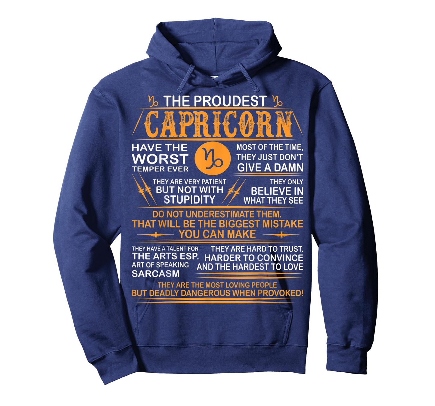 Capricorn Worst Temper Dangerous When Provoked Tshirt
