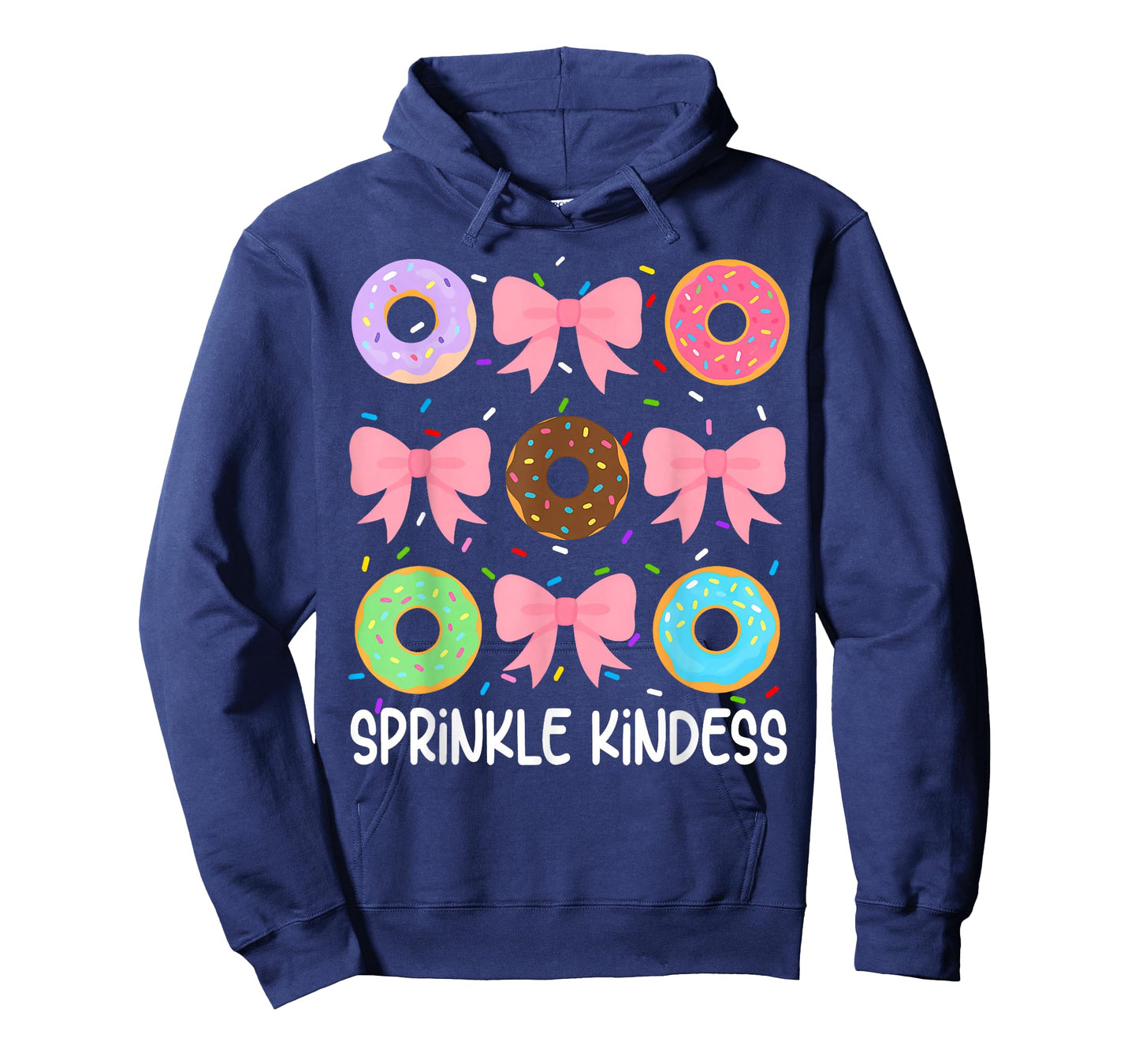Donut Sprinkle Kindness Funny Girls Women Doughnut Lover T-Shirt