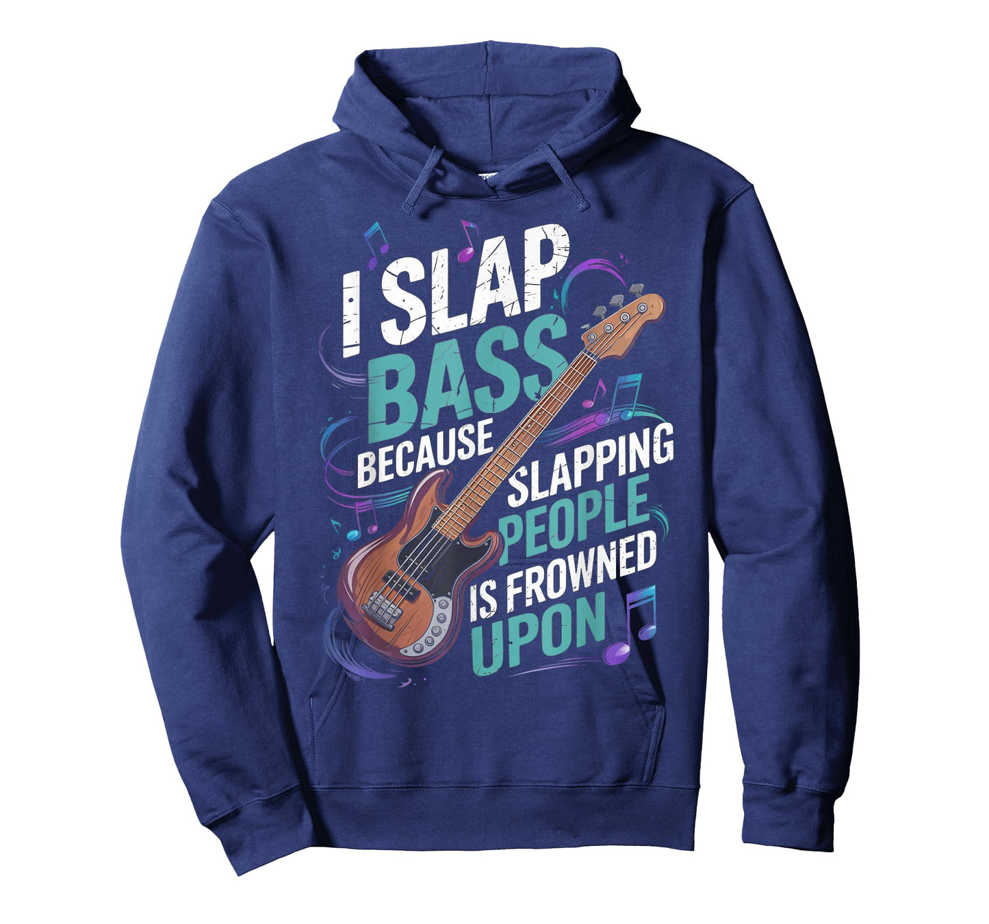 I Slap Bass Guitar Bass Player Musician Bassist Guitar Bass T-Shirt
