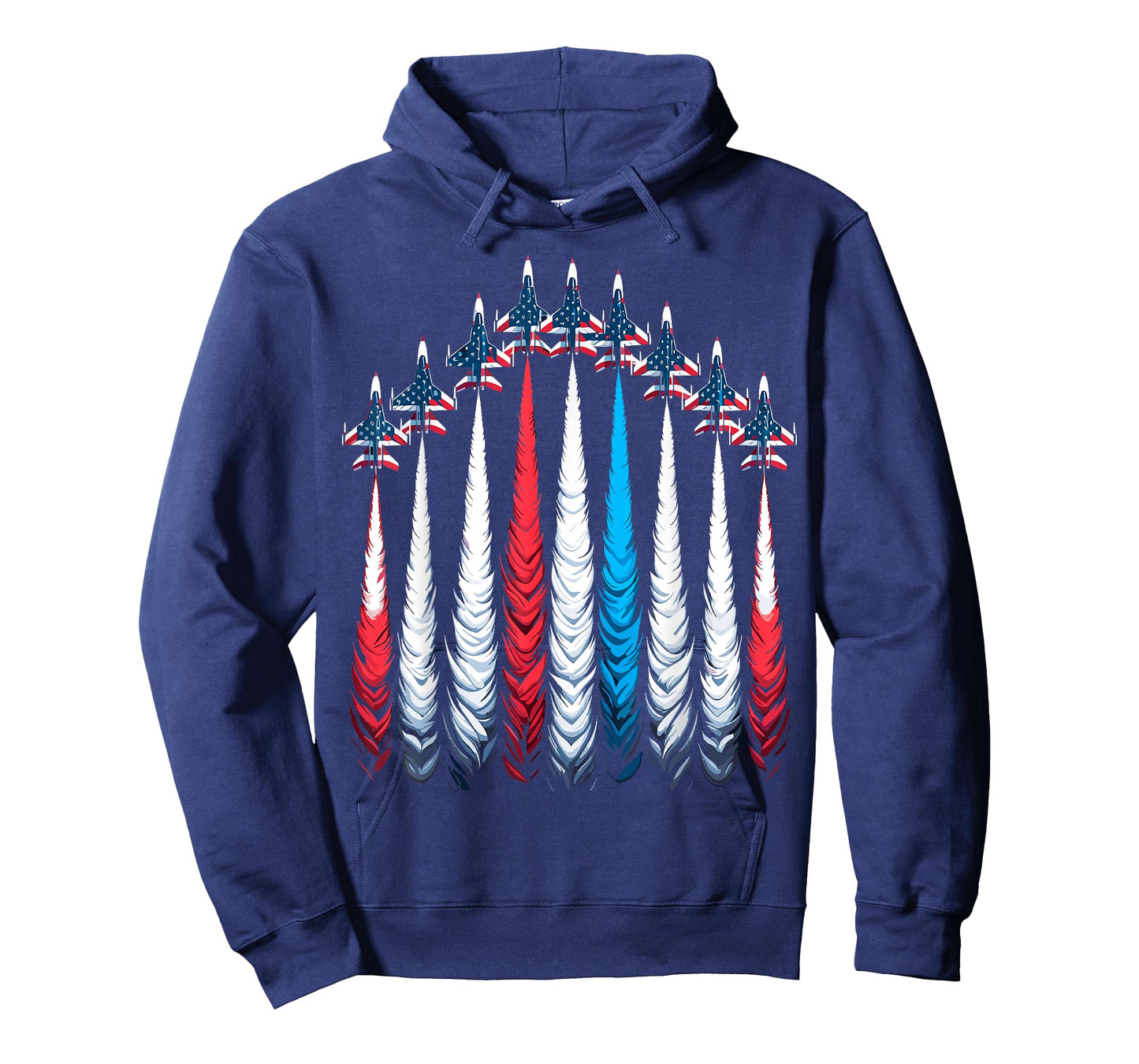 Patriotic USA Flag Jets Boys 4th of July T-Shirt