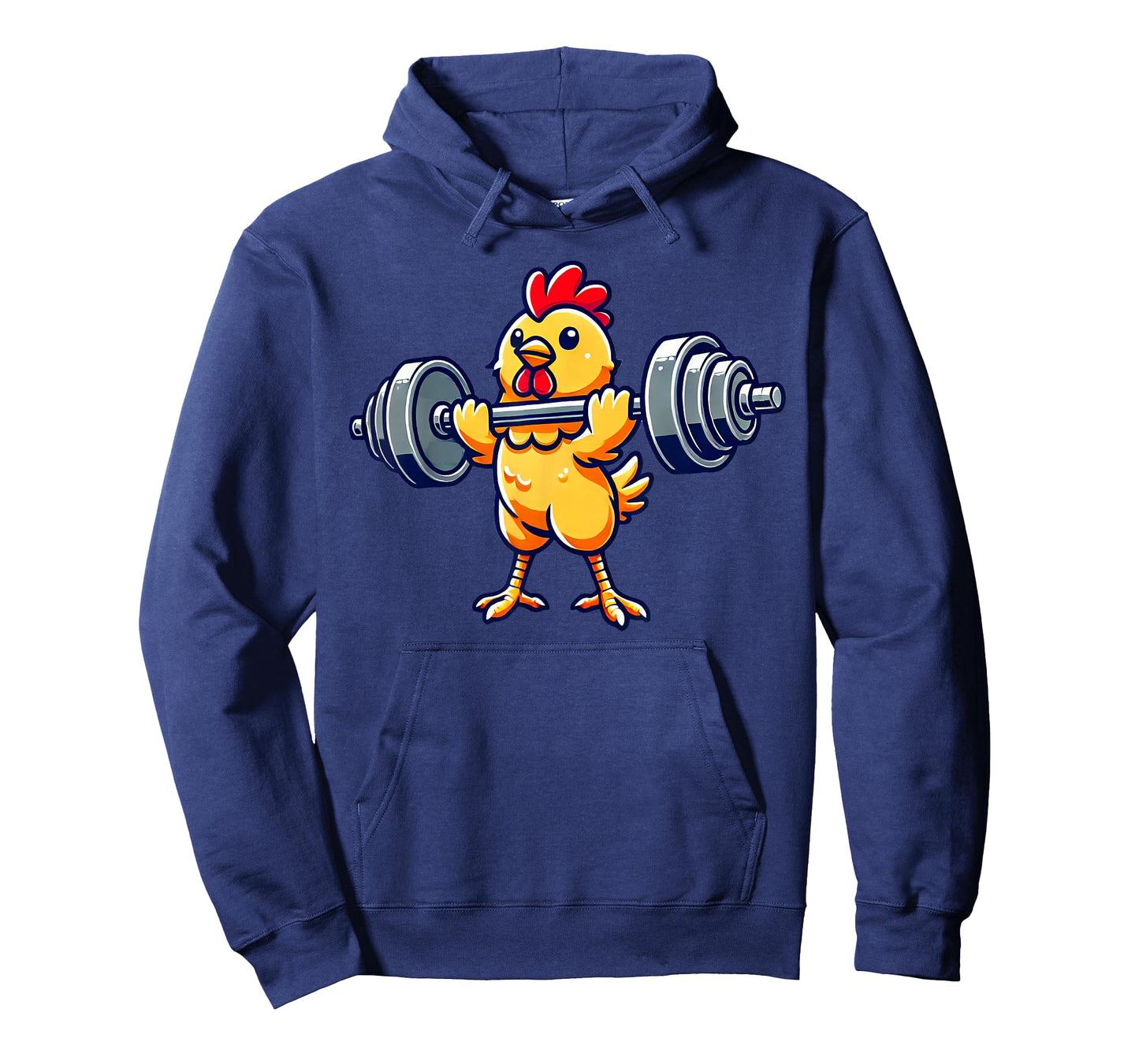 Chicken Powerlifting Weightlifting Gym Workout T-Shirt