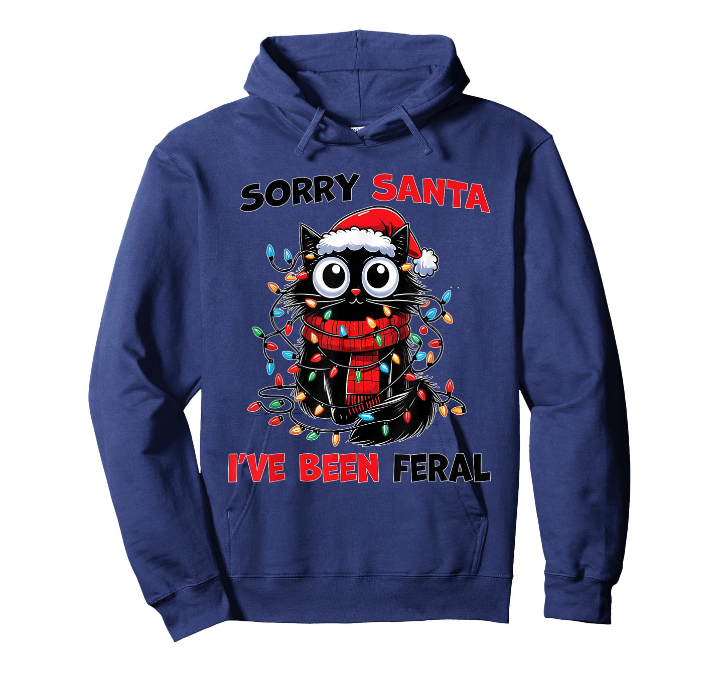 Funny Christmas Cats Santa Xmas Holiday Women Men T-Shirt
