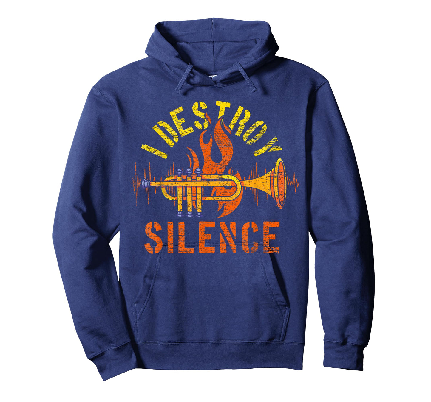 I Destroy Silence Trumpet T-Shirt