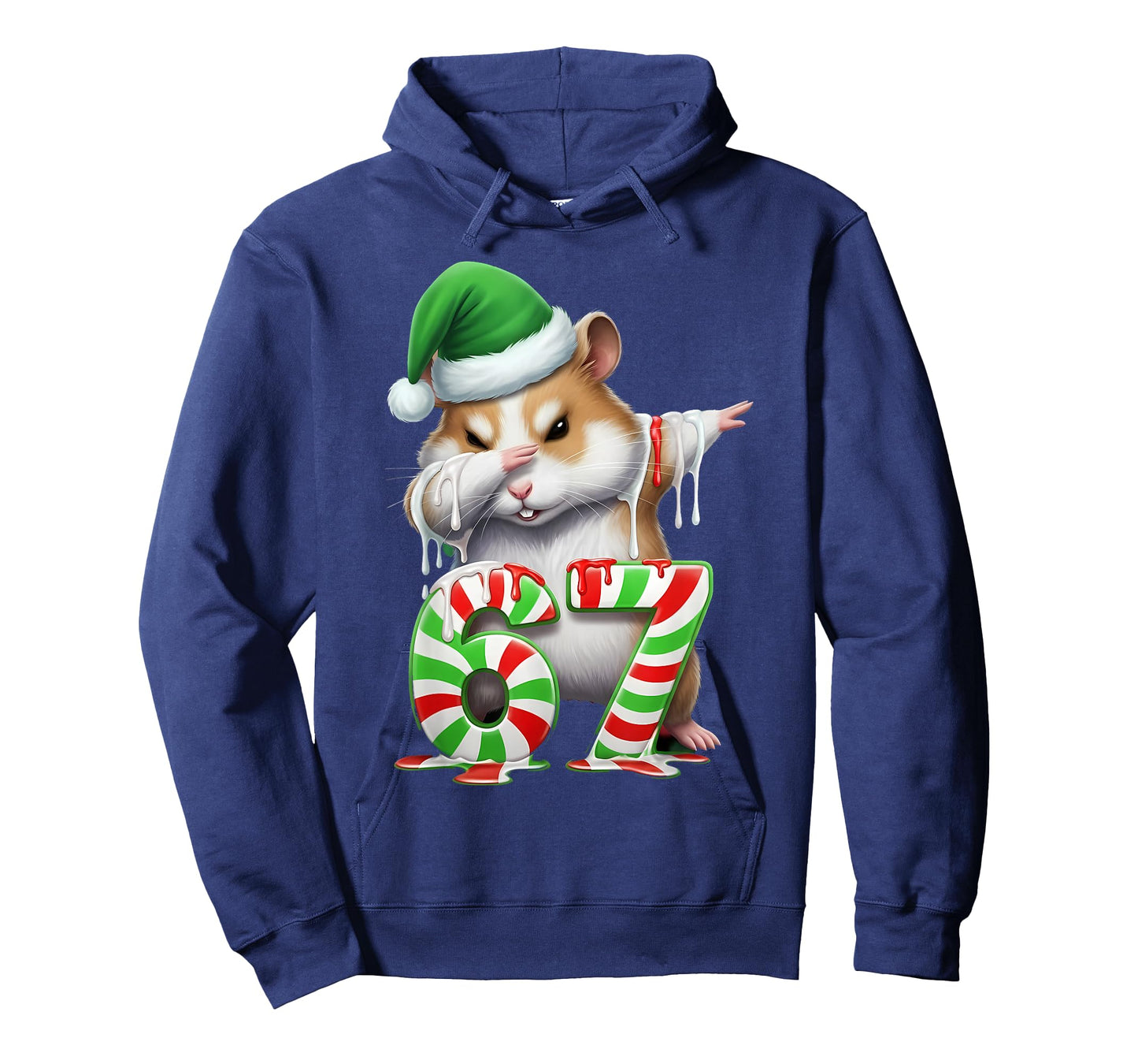 67 Christmas Funny 67 Brainrot Youth Kids Hamster 67 T-Shirt