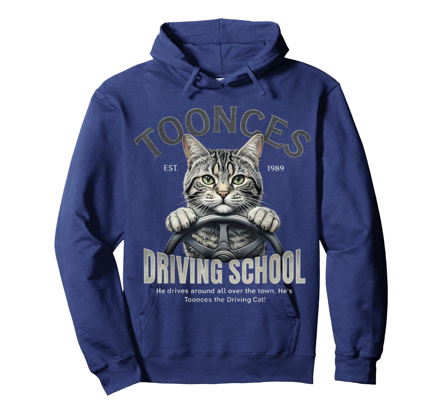 Toonces Driving School Est. 1989 - The Driving Cat T-Shirt