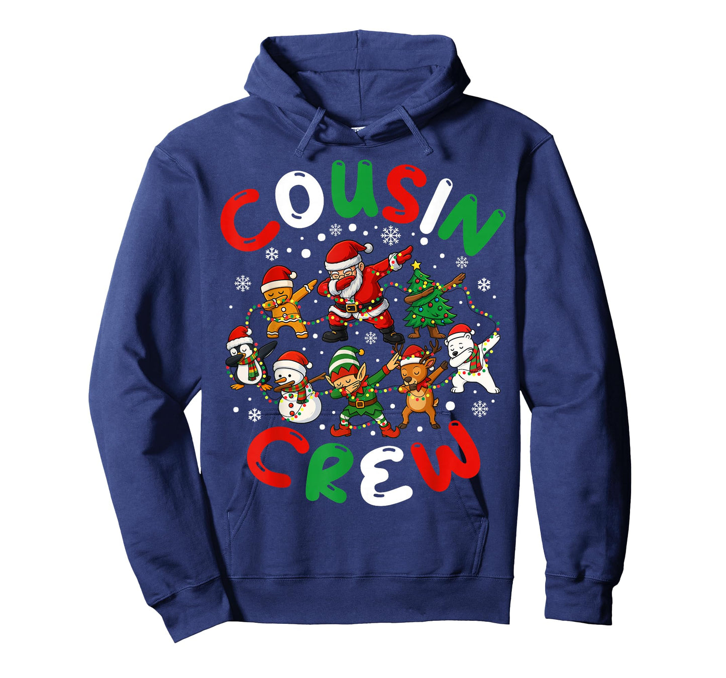 Christmas Cousin Crew 2025 Matching Dabbing Family Pajamas T-Shirt