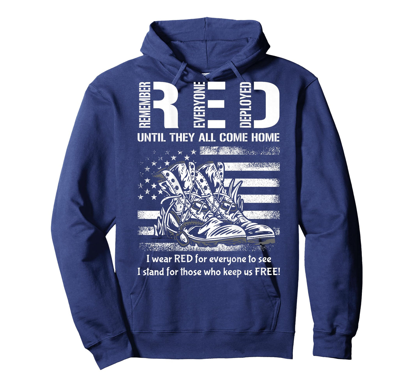 Vintage Red Friday Until They Come Home USA American Flag T-Shirt