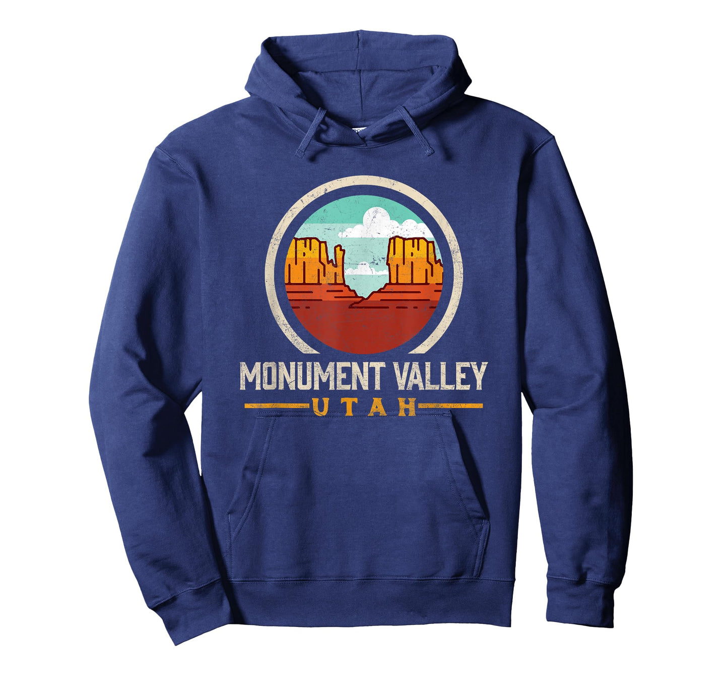 Monument Valley Graphic Tee - Classic Vintage Seal Design T-Shirt