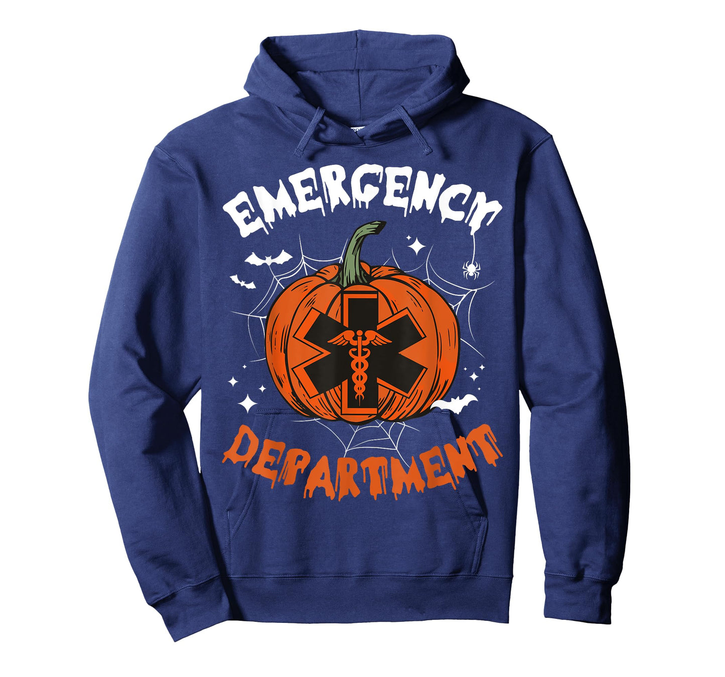Cute Emergency Department Spooky Season Pumpkin Halloween T-Shirt