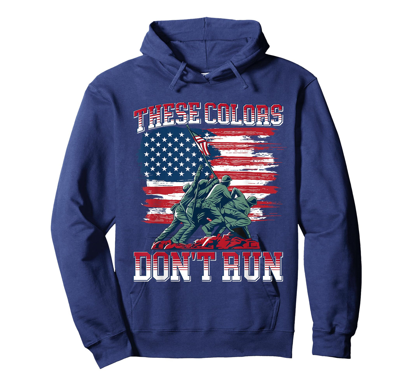 These color don't run American Flag T-Shirt
