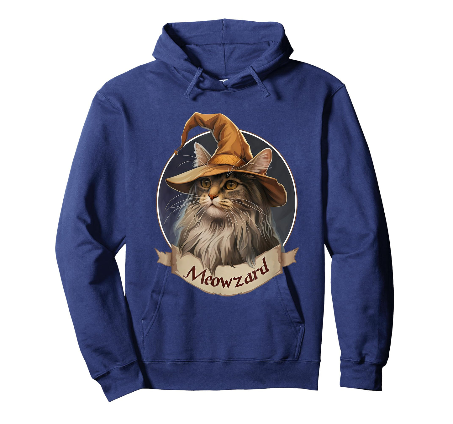 Magical Meowzard: Enchanting Halloween Wizard Cat T-Shirt for Men Women Kids