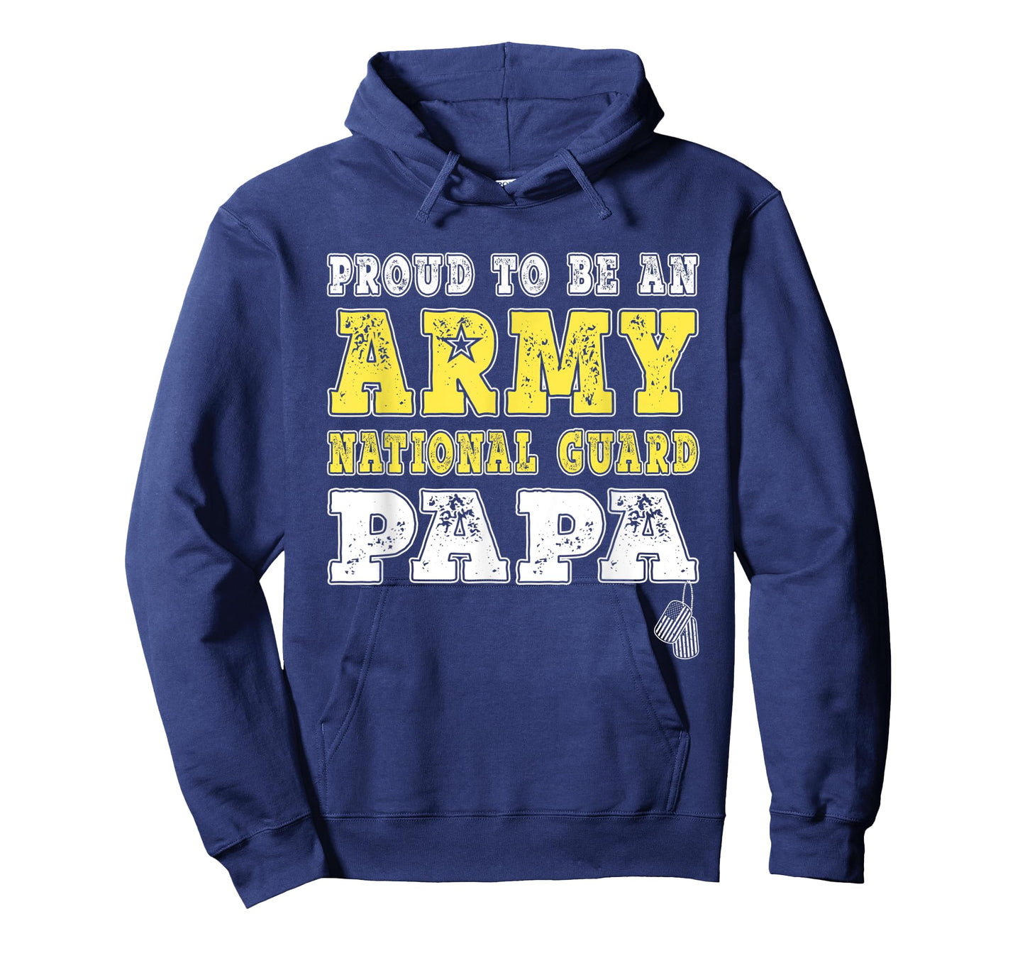 Mens Proud To Be An Army National Guard Papa Military Grandfather T-Shirt