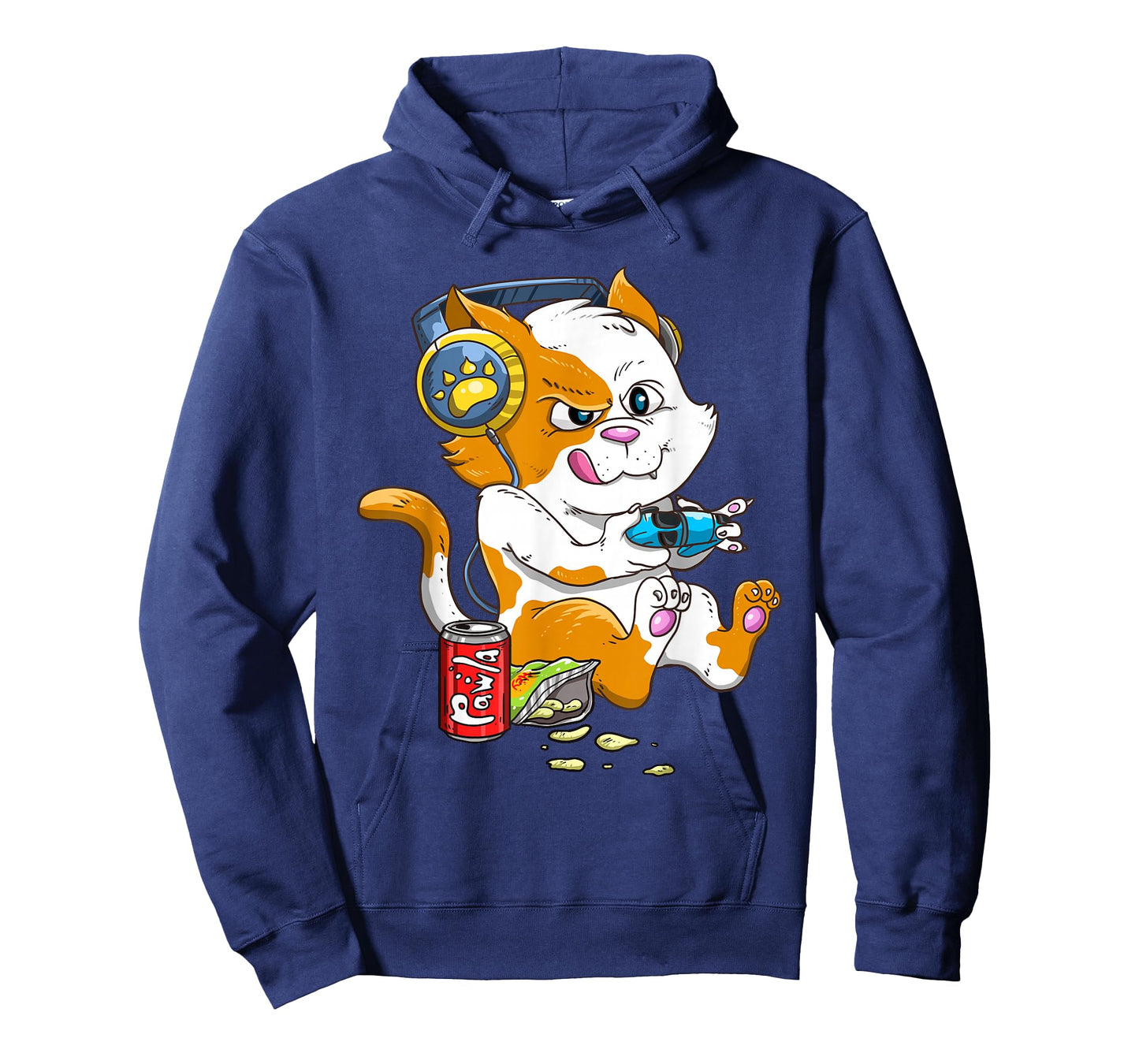 Funny Cat Gaming Cat Lover Kawaii Video Games Funny Gamer T-Shirt