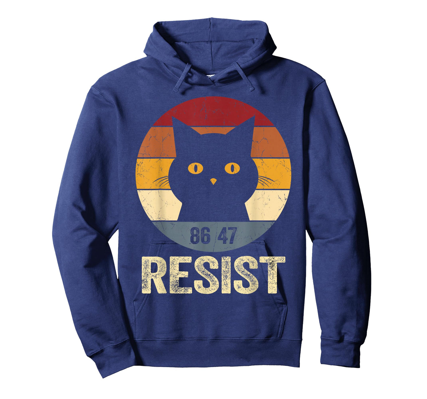 Resist Anti Trump Tee Retro Resist Anti Trump Cat 86 47 T-Shirt