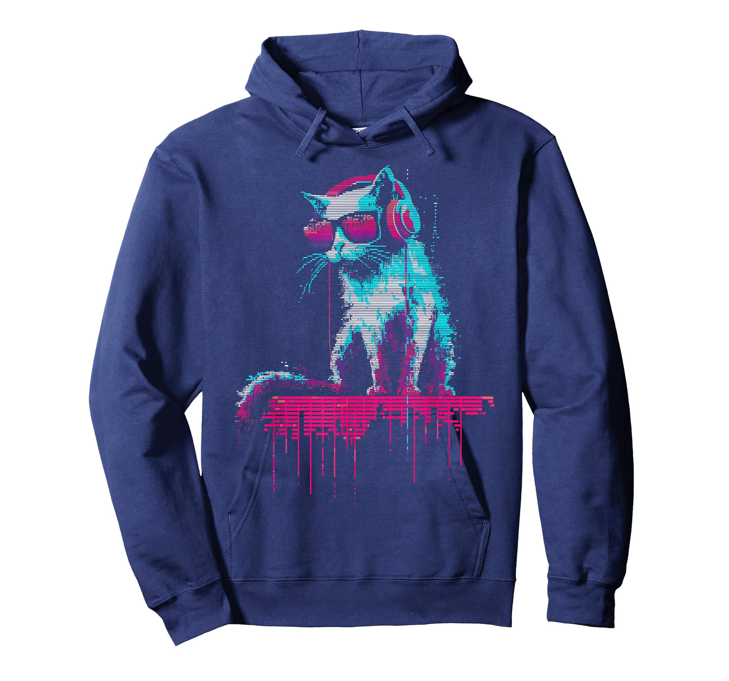 Music Novelty Graphic Men Women Kids Funny Cat Y2K T-Shirt
