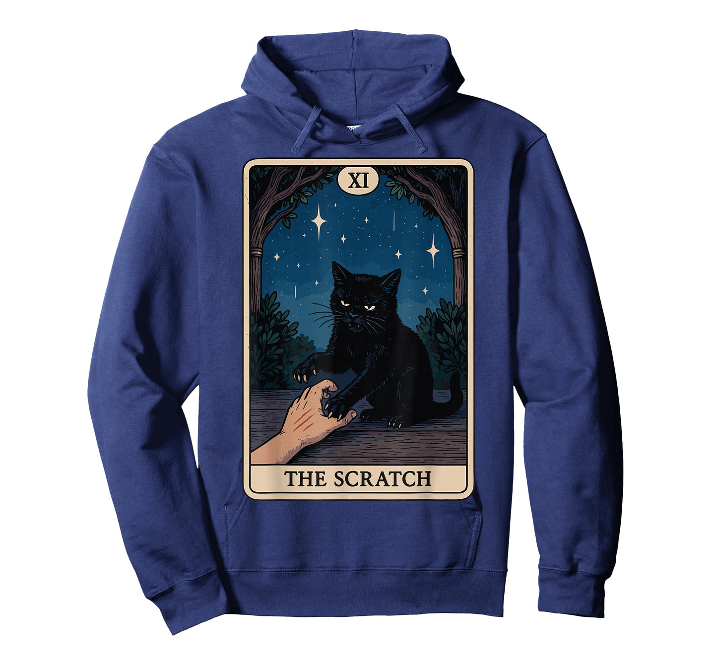 The Scratch Cat Tarot Card T-Shirt