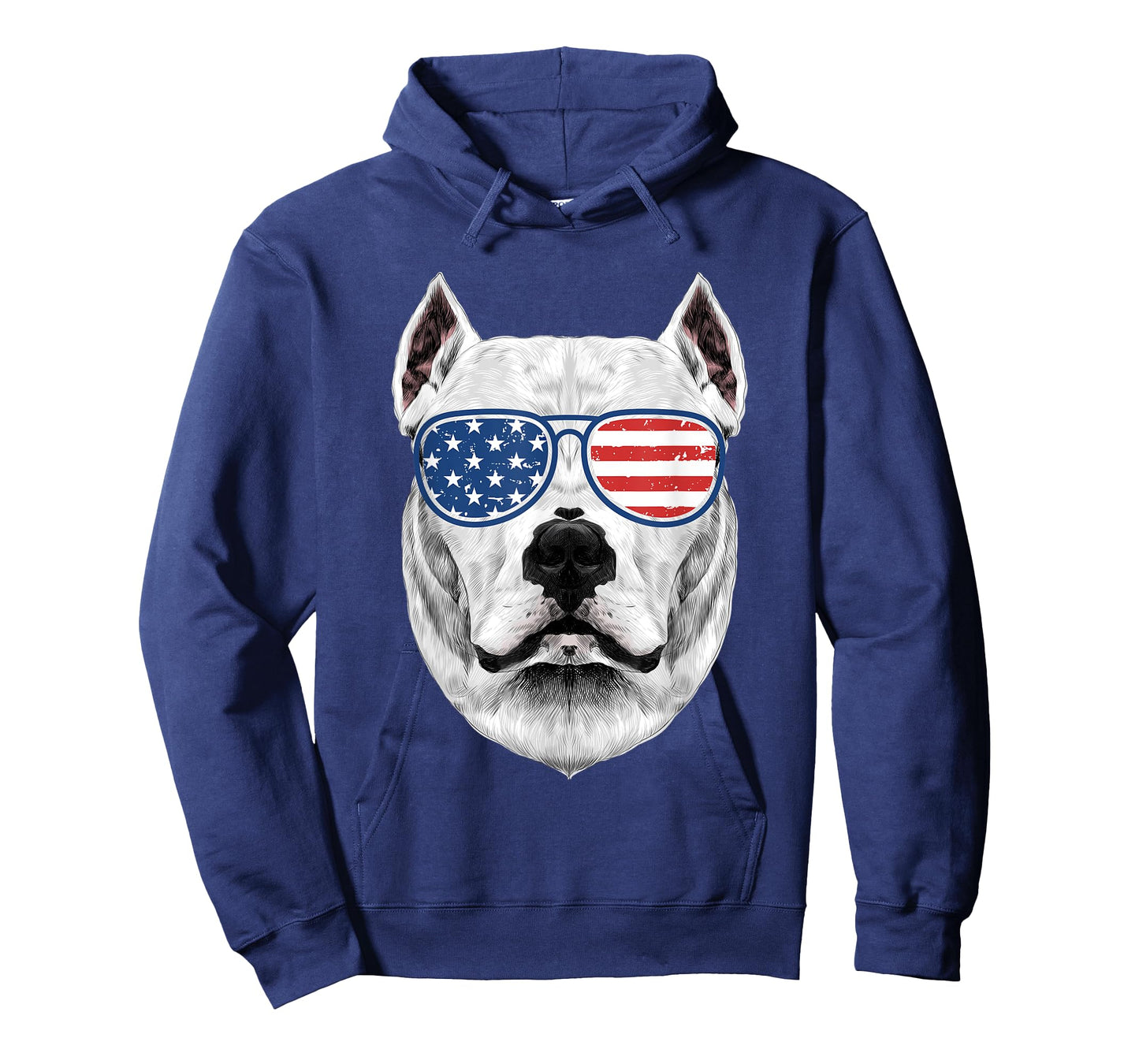 Dogo Argentino Shirt Men Women Kids American Flag Dog T-Shirt