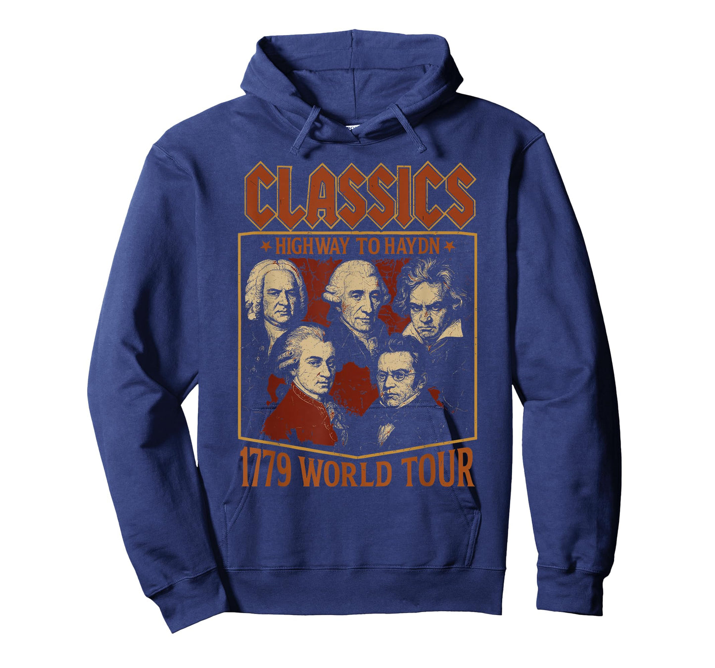 Classical Composer Tour, Funny Classical Music Parody T-Shirt
