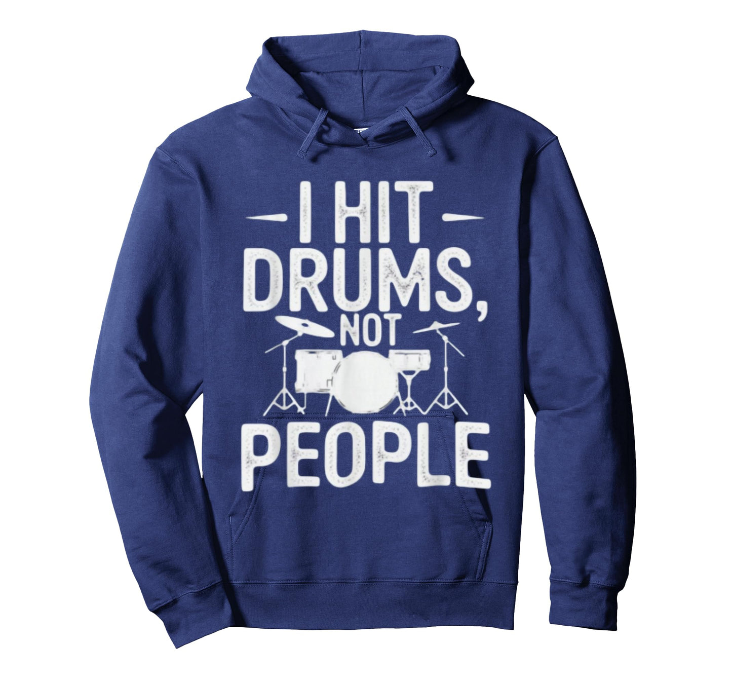 I HIT Drums NOT People Funny Drum Player Music Lover Tee T-Shirt